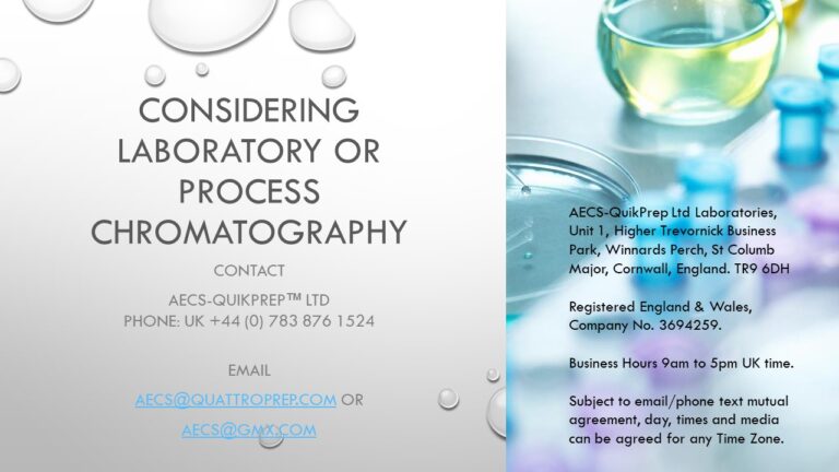 Centrifugal Partition Chromatography and Counter Current Chromatography ...